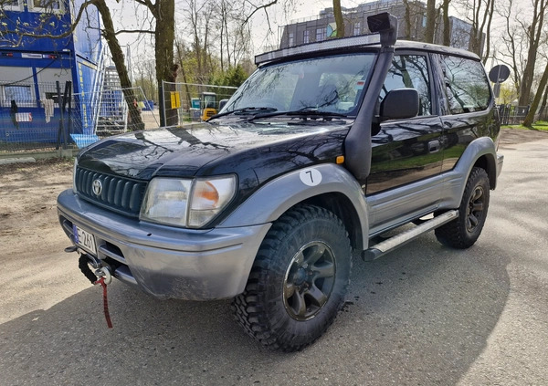 Toyota Land Cruiser cena 17900 przebieg: 320000, rok produkcji 1997 z Łódź małe 106